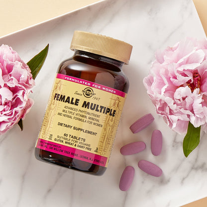 Solgar Female Multiple, 120 Tablets, Multivitamin, Mineral & Herbal Formula