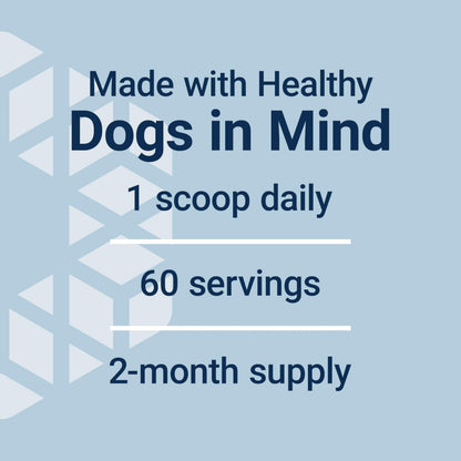 Life Extension Dog Mix, Dog Vitamins and Supplements, probiotics, L-carnitine, B12, folic Acid, Vitamin C, Vitamin E, Rosemary, Nutrient Absorption, Gluten-Free, Non-GMO, 60 Servings