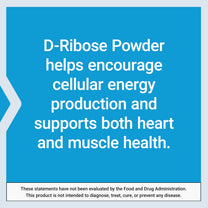 Life Extension D-Ribose Powder, 150 Grams