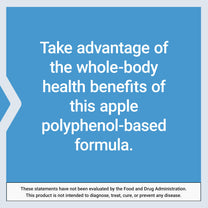 Life Extension AppleWise, Apple polyphenol Extract for Heart, Cellular and Colon Health, Gluten Free, Non-GMO, Vegetarian, 30 Capsules