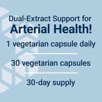 Life Extension Arterial Protect - Blood Pressure Supplement for Heart Health - with gotu kola and Pycnogenol Dried French Maritime Pine bark extracts - Gluten-Free, Non-GMO, Vegetarian - 30 Capsules
