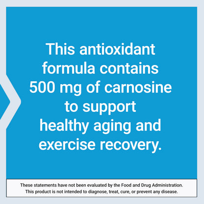 Life Extension Carnosine, 60 Capsules