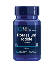 Life Extension Potassium Iodide 130mg 14 Tablets