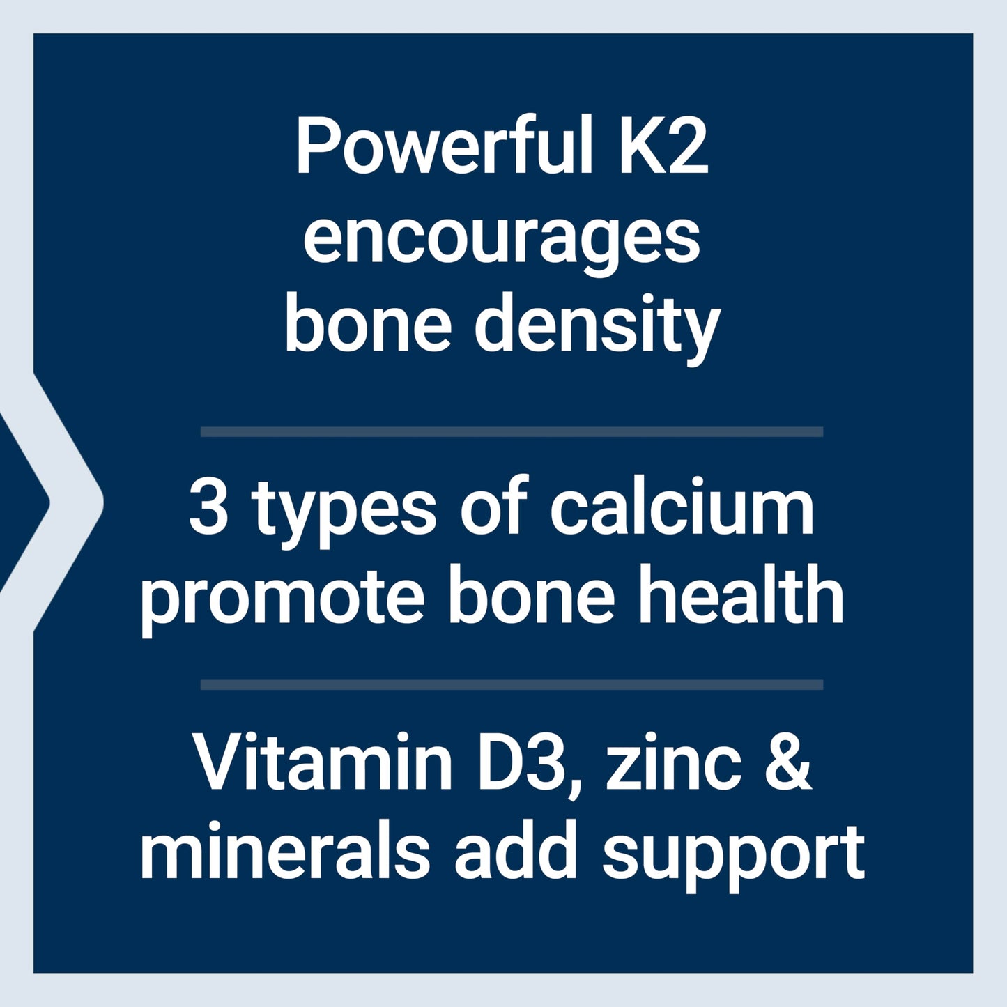 Life Extension Bone Restore Elite with Super Potent K2, 120 Capsules