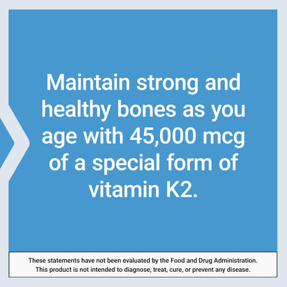 Life Extension Mega Vitamin K2, 45 mg, 30 Capsules