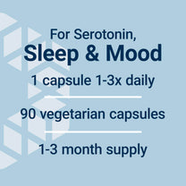Life Extension L-Tryptophan, 500 mg, Encourages Healthy Serotonin Levels and Promotes Healthy Sleep, Mood, Stress Response & Satiety, Gluten-Free, Non-GMO, Vegetarian, 90 Capsules