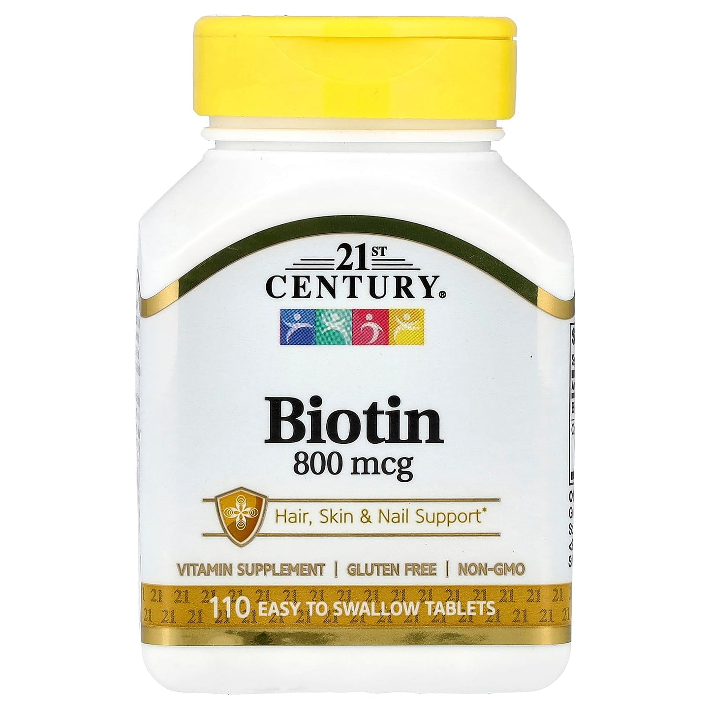 21st Century Biotin 800 mcg - 110 Tablets