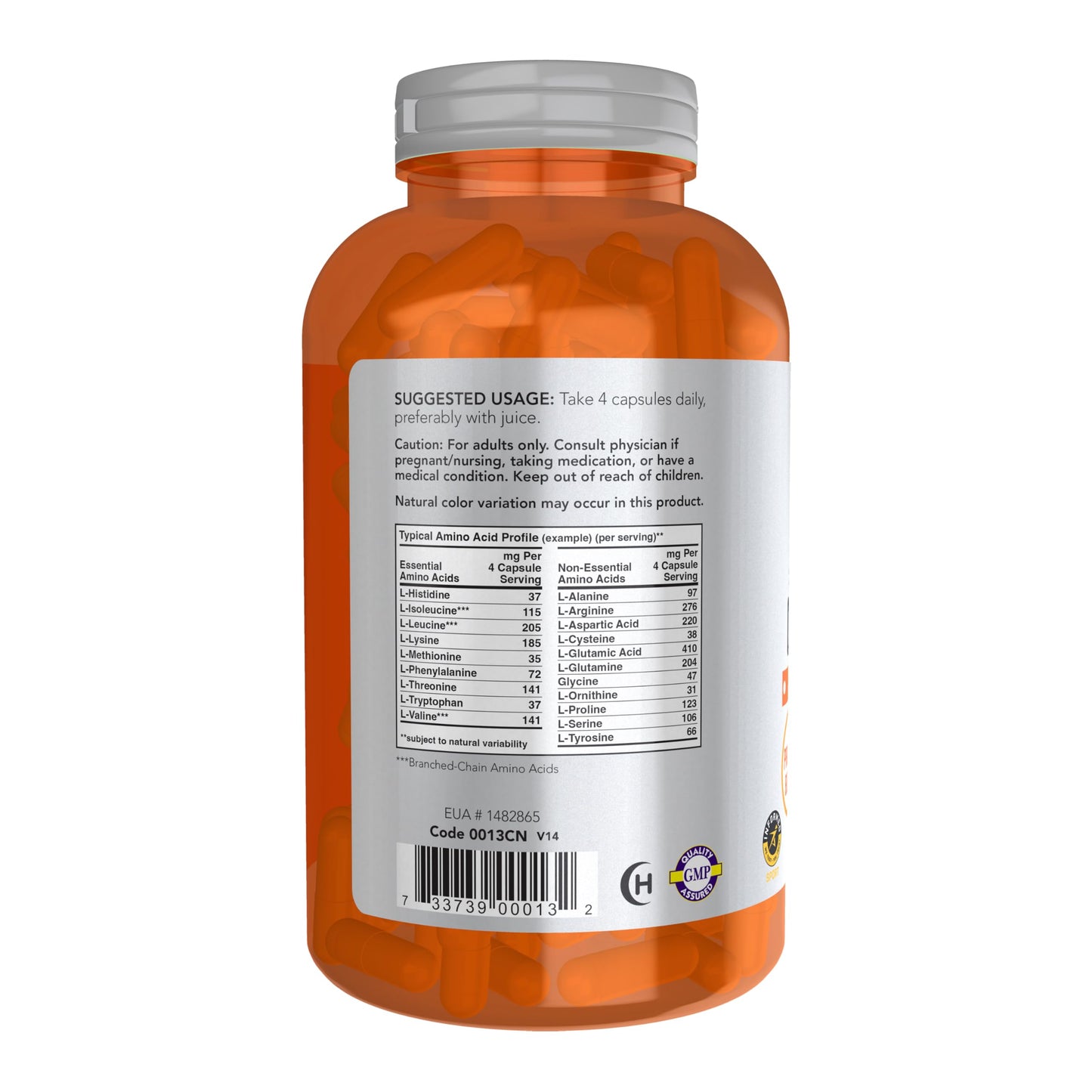 NOW Foods Sports, Amino Complete, 360 Veg Capsules