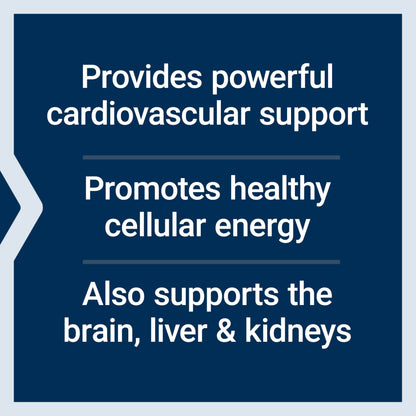 Life Extension Super Ubiquinol CoQ10 with Enhanced Mitochondrial Support, Potent Heart Health & Cellular Energy Production Support, Ultra-absorbable, Gluten-Free, Non-GMO, 100 mg, 60 softgels