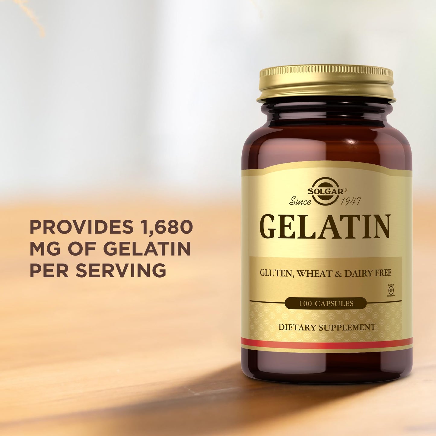 Gelatin Solgar 100 Caps