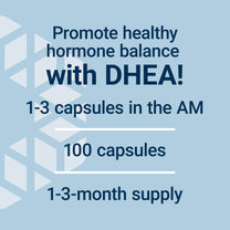 Life Extension DHEA 25 mg – Hormone Balance Supplement, Memory, Muscle Health, Bone Health, Men’s Health, Women’s Health, Gluten-Free, Non-GMO, 100 Capsules