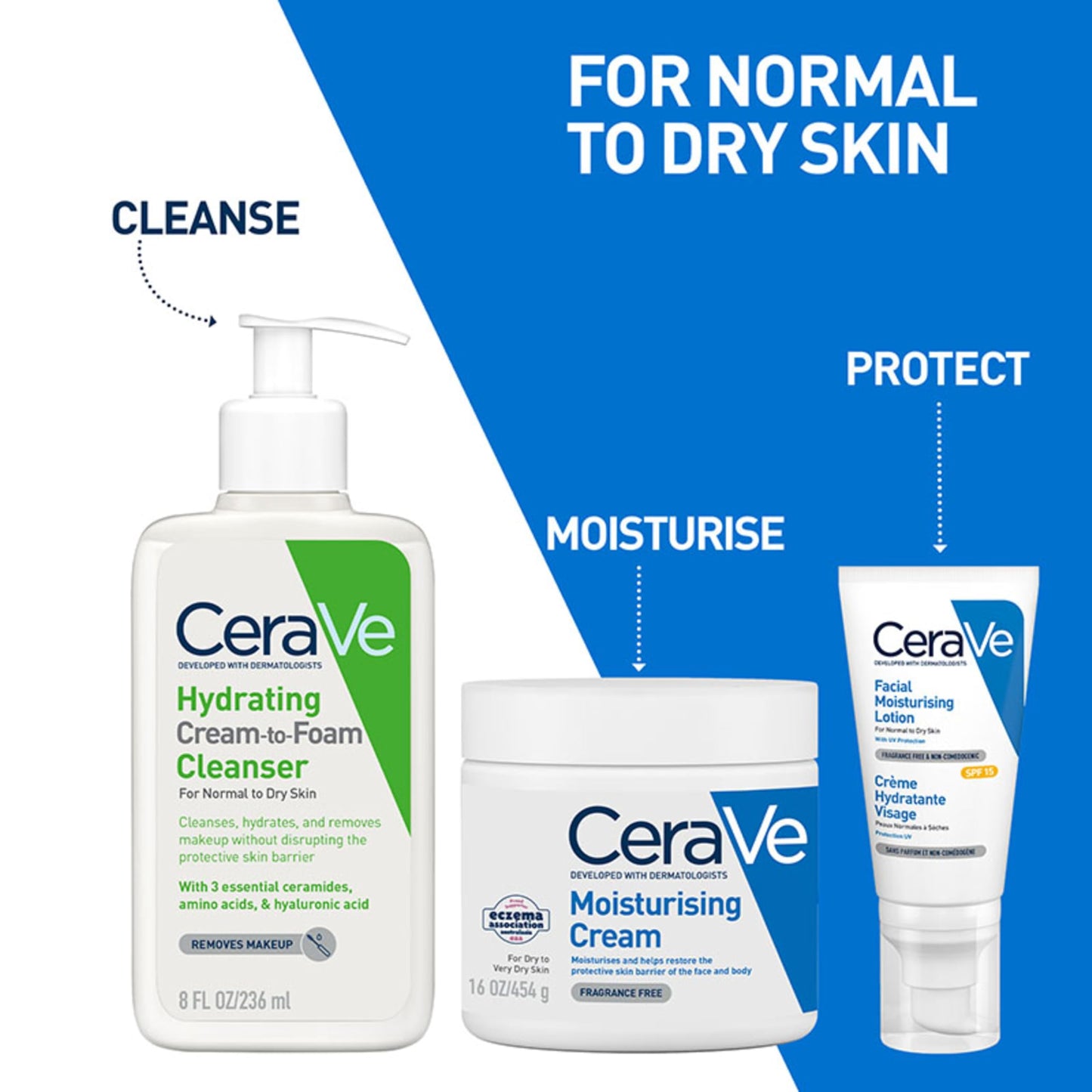 CeraVe Foaming Facial Cleanser | Daily Face Wash for Oily Skin | Hyaluronic Acid + Ceramides + Niacinamide | Fragrance Free & Paraben Free | Non - Drying Oil Control Face Wash | 8 Fluid Ounce