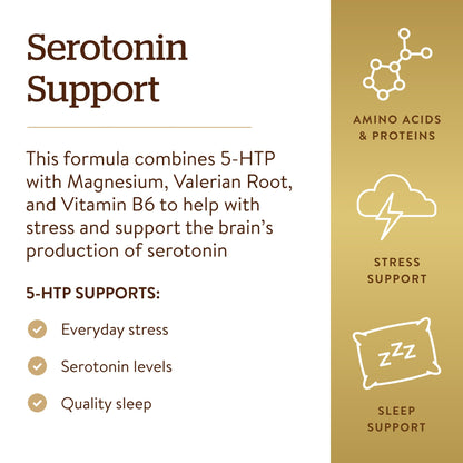 Solgar 5-HTP 100 mg, 90 Vegetable Capsules - Promotes Relaxation, Vegan