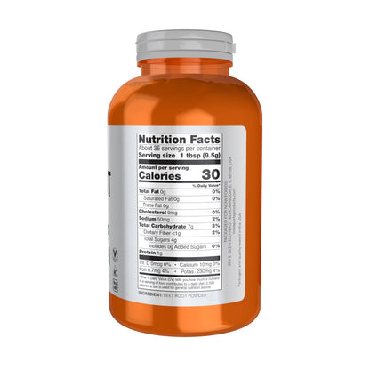NOW Foods Sports Nutrition, Beet Root Powder, Super Food With Naturally Occurring Nitrates, 12-Ounce