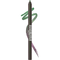 MAYBELLINE Tattoo Studio Long-Lasting Sharpenable Eyeliner Pencil, Glide on Smooth Gel Pigments with 36 Hour Wear, Waterproof, Aurora Flip, 1 Count