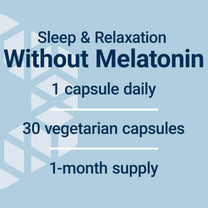 Life Extension Enhanced Sleep Without Melatonin, ashwagandha, amla, Casein Milk peptides, melatonin-Free Supplement for Sleep & Stress Support, Gluten-Free, Non-GMO, Vegetarian, 30 Capsules