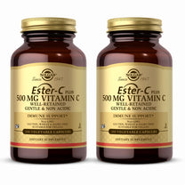 Solgar Ester-C Plus 500 mg Vitamin C (Ascorbate Complex) - 100 Vegetable Capsules, Pack of 2 - Antioxidant & Immune Support - Non GMO, Vegan, Gluten Free, Kosher - 200 Total Servings