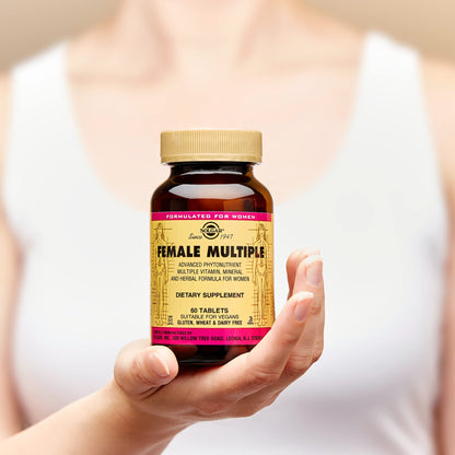 Solgar Female Multiple, 120 Tablets, Multivitamin, Mineral & Herbal Formula