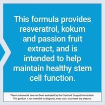 Life Extension GEROPROTECT® Stem Cell, Promotes Healthy Cellular Renewal, kokum Extract, Trans-resveratrol, Gluten Free, Non-GMO, Vegetarian, 60 Capsules