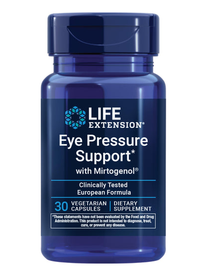 Life Extension Eye Pressure Support with Mirtogenol, 30 Capsules