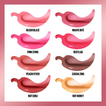 MAYBELLINE Lifter Gloss Lifter Plump, Plumping Lip Gloss with Chili Pepper and 5% Maxi-Lip, Red Flag, Sheer Red, 1 Count