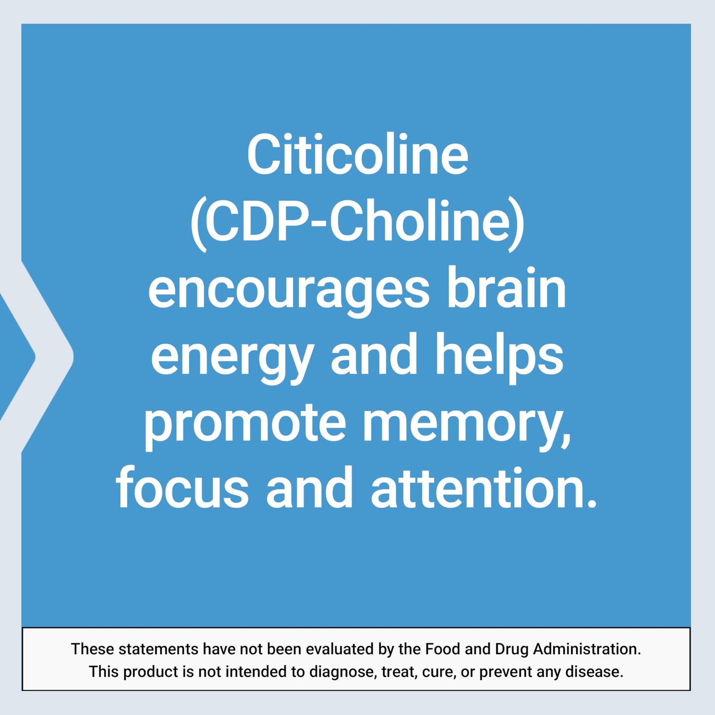 Life Extension Citicoline (CDP-Choline), 60 Capsules