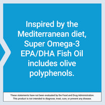 Life Extension Super Omega-3 EPA/DHA Fish Oil, 120 Softgels