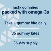 Life Extension Omega-3 Fish Oil Gummy Bites, EPA DHA, 36 Gummy Bites