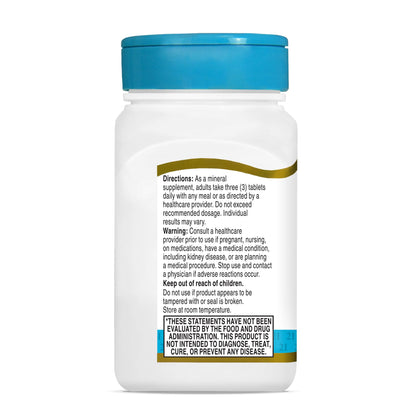 21st Century Cal Mag Zinc +D Tablets, 90 Count