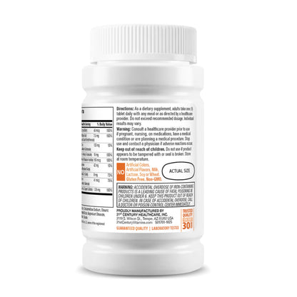 21st Century One Daily Women's Multivitamin Tablets, 100 Count
