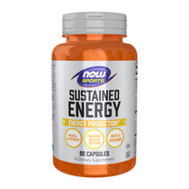Now Foods Sports, Sustained Energy Energy Production* Mental Alertness* Sustained Release Caffeine with B Vitamins 90 Veg Capsules
