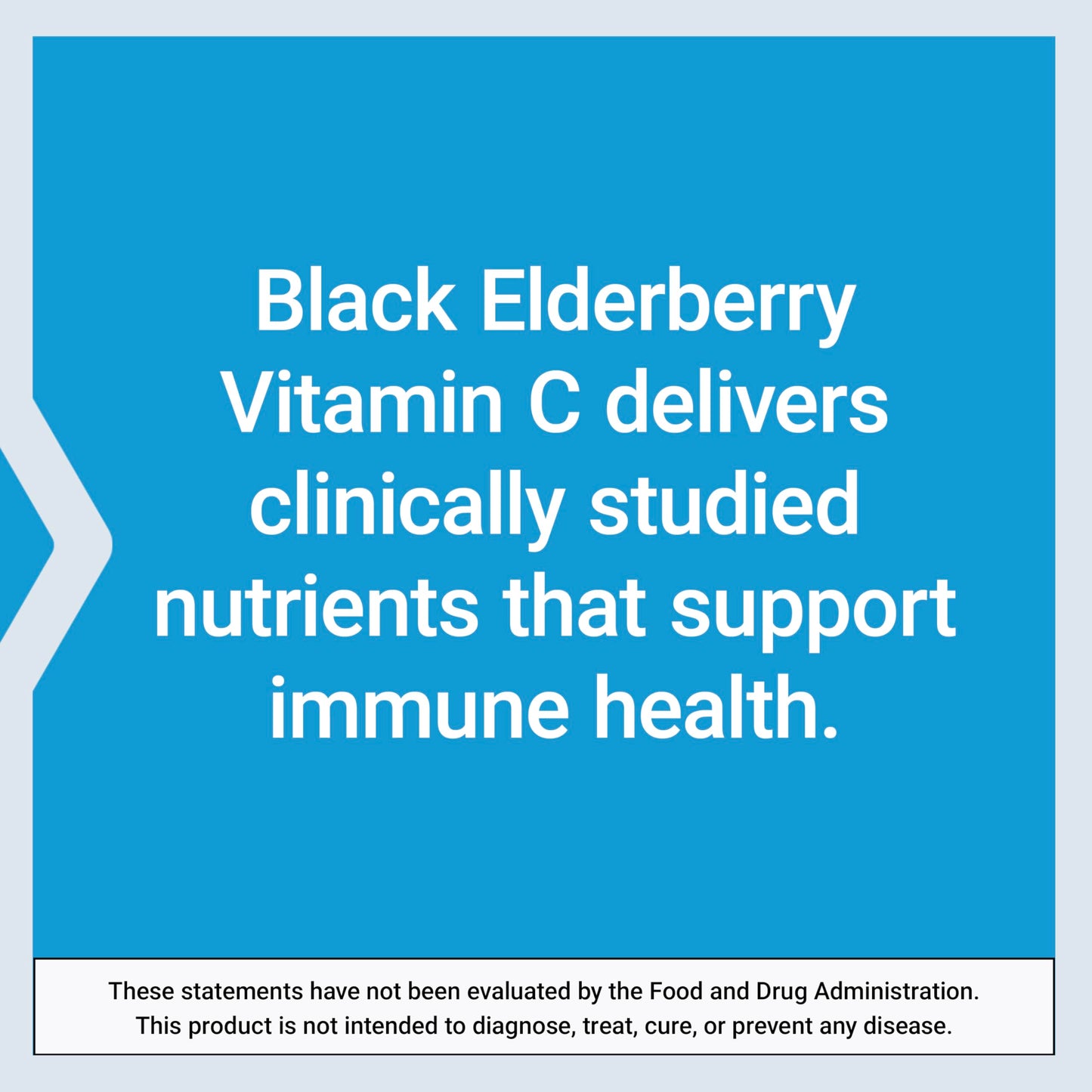 Life Extension Black Elderberry + Vitamin C, 60 Capsules