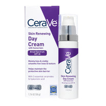 CeraVe Day Cream, Anti-Aging Retinol Face Moisturizer with SPF 30, 1.76oz