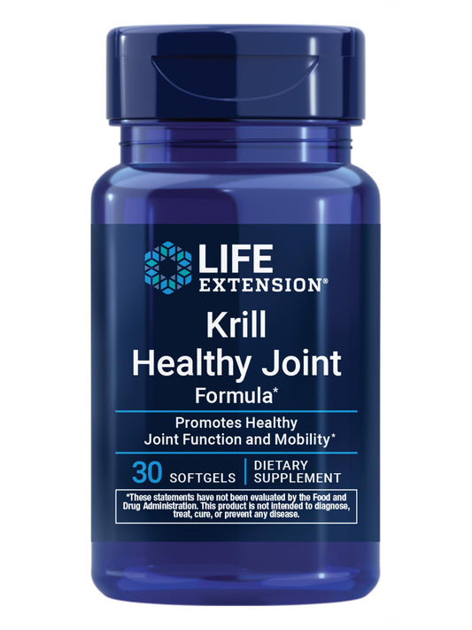 Life Extension Krill Healthy Joint Formula, 30 Softgels