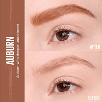 Maybelline Express Brow Ultra Slim Eyebrow Makeup, Brow Pencil with Precision Tip and Spoolie for Defined Eyebrows, Auburn, 1 Count (Packaging May Vary)