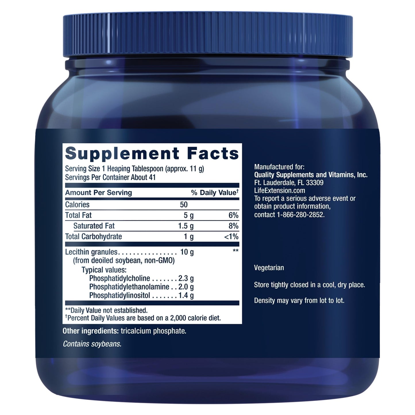 Life Extension Lecithin, 454 Grams
