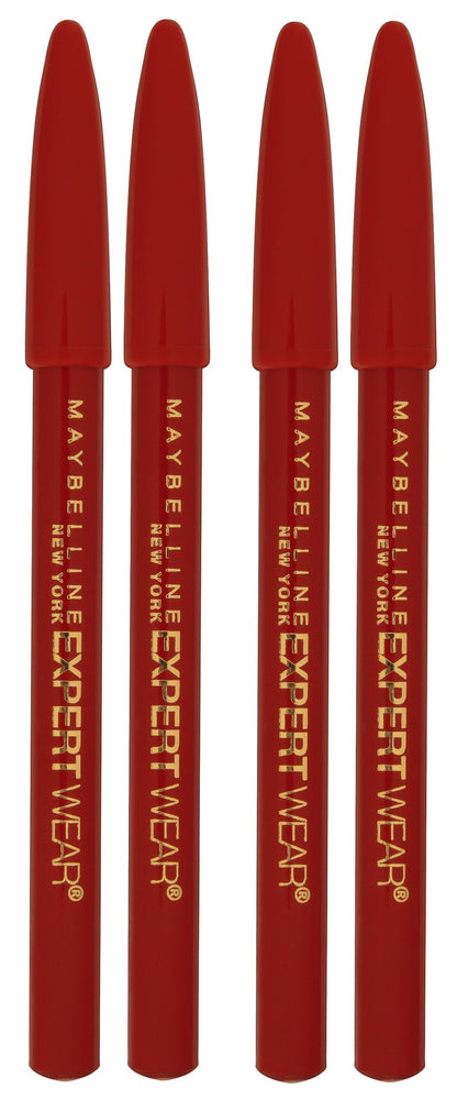 Maybelline New York Expert Wear Twin Brow & Eye Pencils Makeup, Velvet Black, 2 Count Twin (total 4 pencils ), 2 Count (Pack of 2)