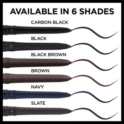 L'Oreal Paris Makeup Infallible Never Fail Original Mechanical Pencil Eyeliner with Built in Sharpener, Navy, 0.008 oz.