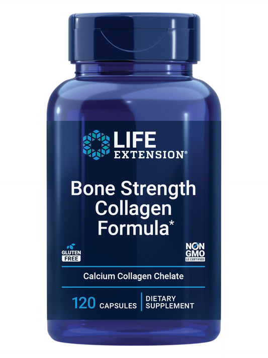 Life Extension Bone Strength Collagen Formula, 120 Capsules