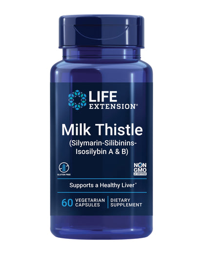 Life Extension Milk Thistle, 60 Capsules