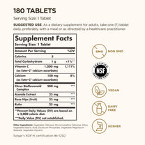 Solgar Ester-C Plus 1000 mg Vitamin C (Ascorbate Ester), 60 Capsules