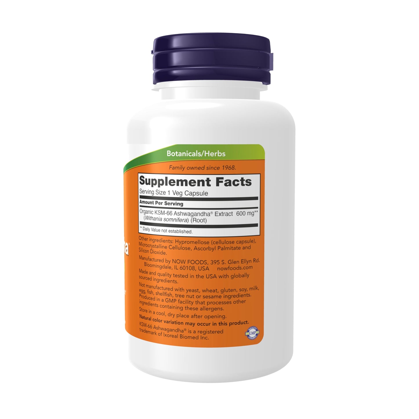 Now Supplements, KSM-66 Ashwagandha®, Stress & Sleep Support*, 90 Veg Caps