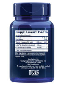 Life Extension Glutathione, Cysteine & C, 100 Capsules
