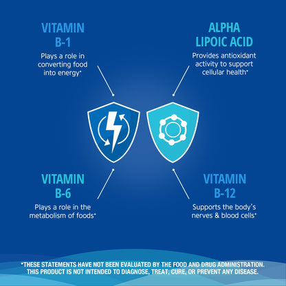 21st Century Nerve Health, Alpha Lipoic Acid 300mg with B Vitamins, 30ct