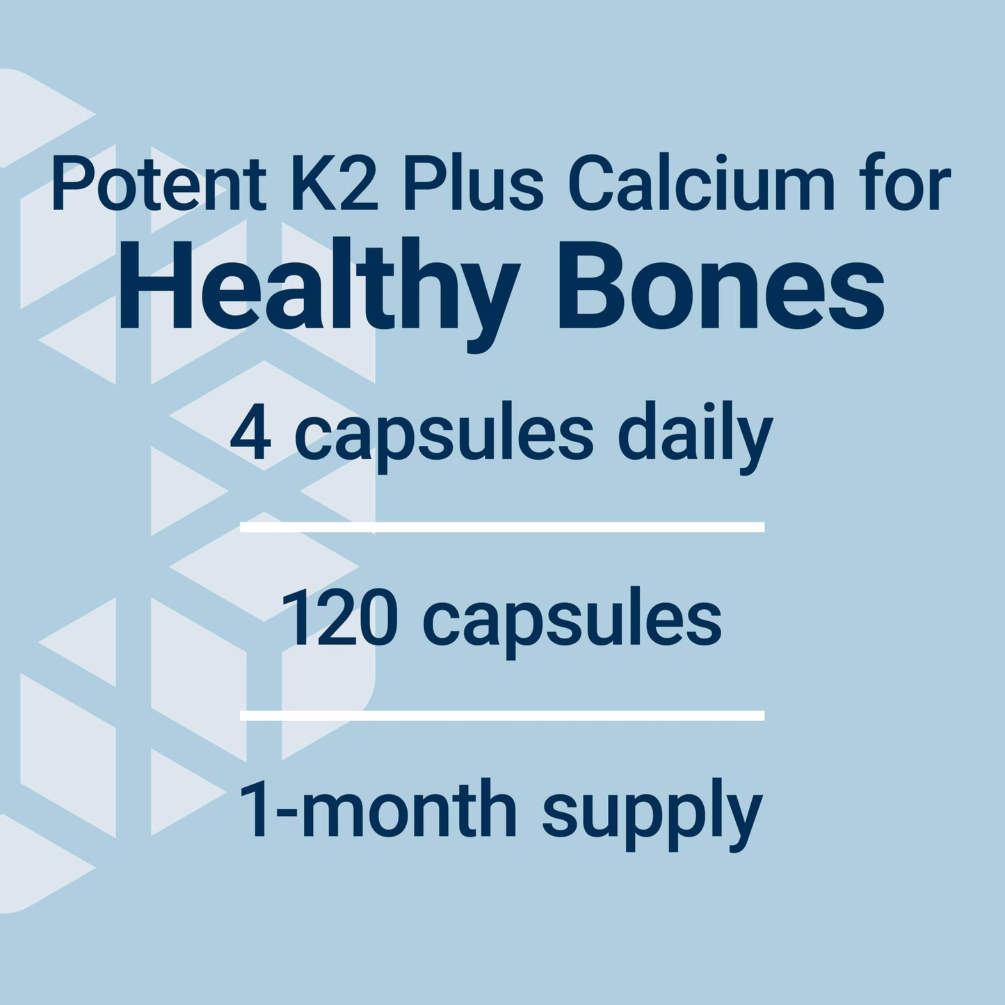 Life Extension Bone Restore Elite with Super Potent K2, 120 Capsules