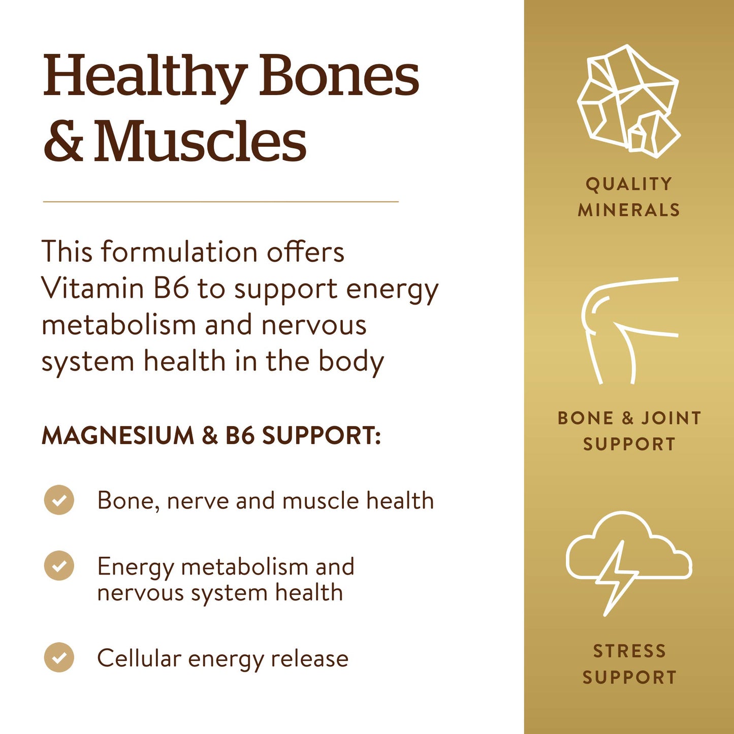 Solgar Magnesium with Vitamin B6, 250 Tablets - Energy Metabolism