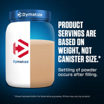 Dymatize Elite Casein Protein Powder, Vanilla, 100% Micellar Casein, 25g Protein, 5.4g BCAAs, 2.3g Leucine, Slow Absorbing for Overnight Muscle Recovery, 4 lb (55 Servings)