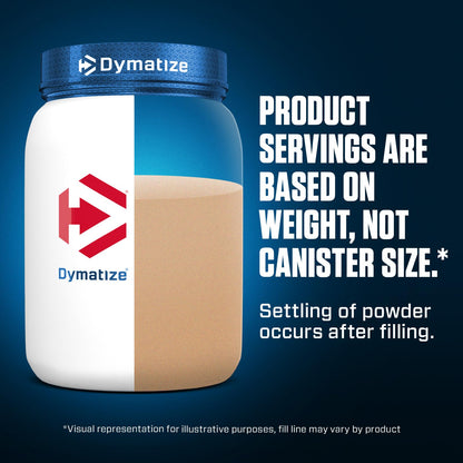 Dymatize Elite Casein Protein Powder, Vanilla, 100% Micellar Casein, 25g Protein, 5.4g BCAAs, 2.3g Leucine, Slow Absorbing for Overnight Muscle Recovery, 4 lb (55 Servings)
