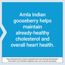 Life Extension Advanced Lipid Control, amla Extract, Indian Gooseberry, Heart Health, endothelial Health, Vegetarian, Gluten-Free, 60 Capsules