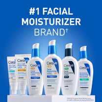 CeraVe Ultra-Light Moisturizing Lotion SPF 30, Sunscreen for Face, 1.7oz